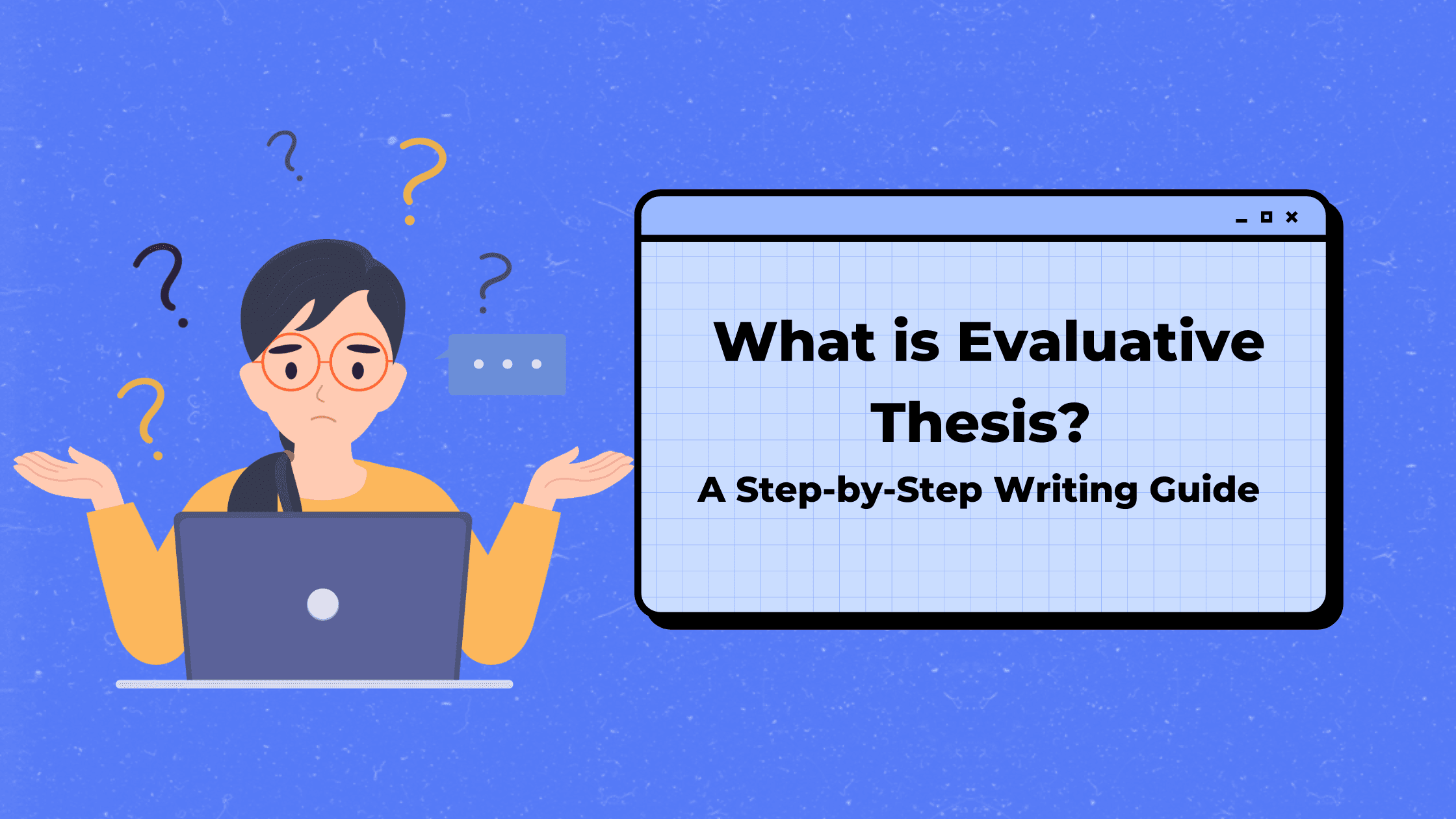 evaluative thesis